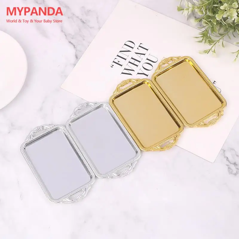 2pcs Dollhouse Miniature Accessories Mini Plastic tea Tray Simulation Dinner Plate Model Toys for Doll House Decoration new
2pcs Dollhouse Miniature Accessories Mini Plastic tea Tray Simulation Dinner Plate Model Toys for Doll House Decoration new