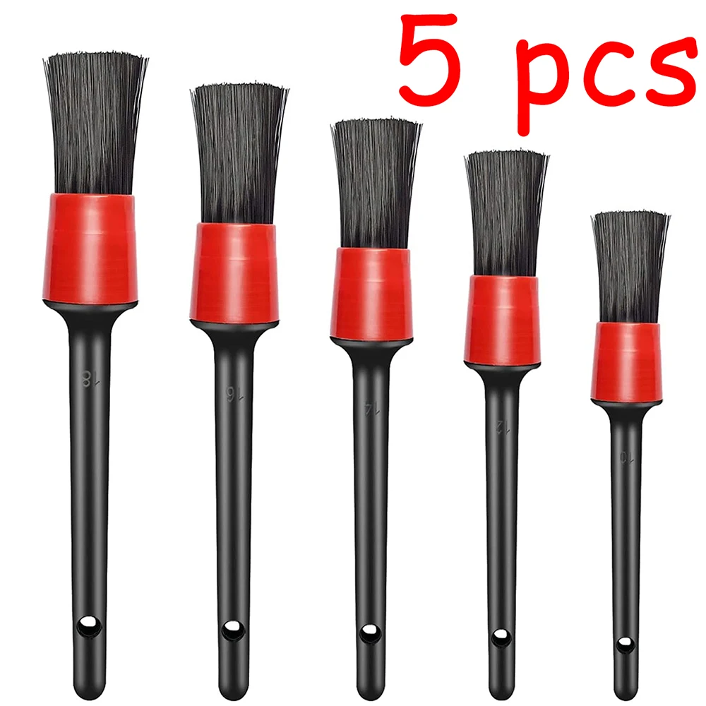 5Pcs Car Detailing Brushes Cleaning Brush, Cleaning Wheels Tire Interior Exterior Leather Air Vents Car Cleaning Brush Kit Tool
5Pcs Car Detailing Brushes Cleaning Brush, Cleaning Wheels Tire Interior Exterior Leather Air Vents Car Cleaning Brush Kit Tool