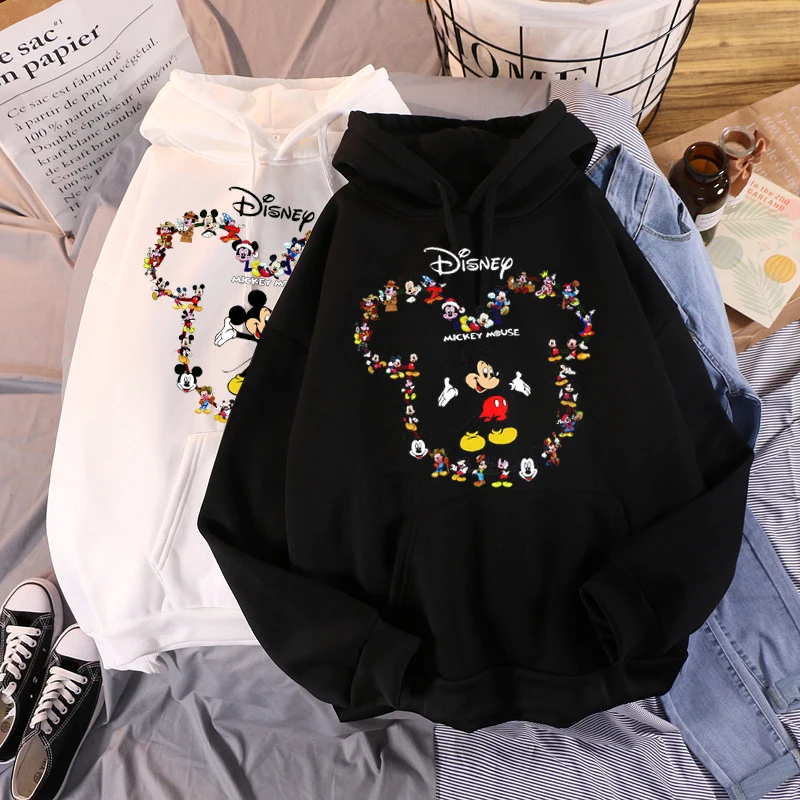 Disney Hoodie Mickey Minnie Mouse Sweatshirt Cartoon Top Long Sleeve Pocket Sweatshirt Fashion Pullover Oversized Men and Women
Disney Hoodie Mickey Minnie Mouse Sweatshirt Cartoon Top Long Sleeve Pocket Sweatshirt Fashion Pullover Oversized Men and Women
