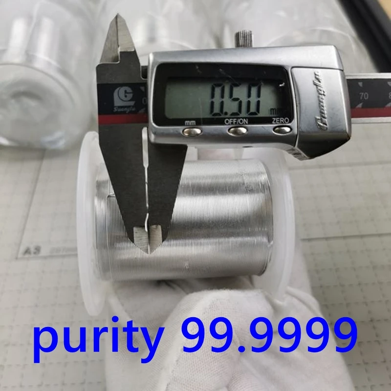 

high purity Indium Wire with 0.5mm, 0.8mm, 1mm, 1.5mm, 2mm 2.5mm diameter Indium Metal Wire