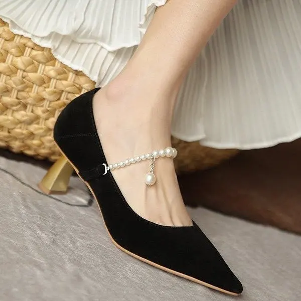 Pumps Women Shoes High Heel 2022 Fashion Office Shoes Leather Pointed Toe Ladies Praty Wedding Square Heels Comfort Female Shoes
Pumps Women Shoes High Heel 2022 Fashion Office Shoes Leather Pointed Toe Ladies Praty Wedding Square Heels Comfort Female Shoes
