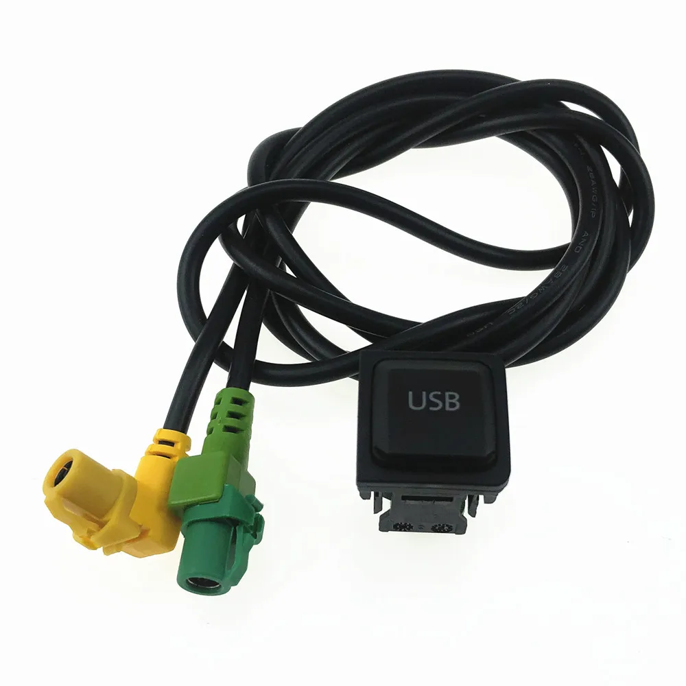 RNS315 RCD510 USB Switch Input Connector Adapter Cable Wiring Harness KIt for VW Golf Jetta Passat Scirocco Touran 5KD 035 726A
RNS315 RCD510 USB Switch Input Connector Adapter Cable Wiring Harness KIt for VW Golf Jetta Passat Scirocco Touran 5KD 035 726A