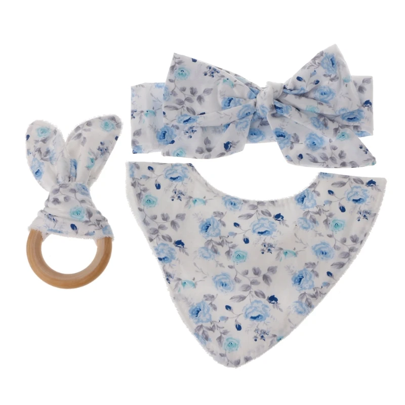 HUYU 3Pcs Baby Rabbit Ears Teether Cotton Bibs Headband Infant Saliva Towel Care Set 
HUYU 3Pcs Baby Rabbit Ears Teether Cotton Bibs Headband Infant Saliva Towel Care Set