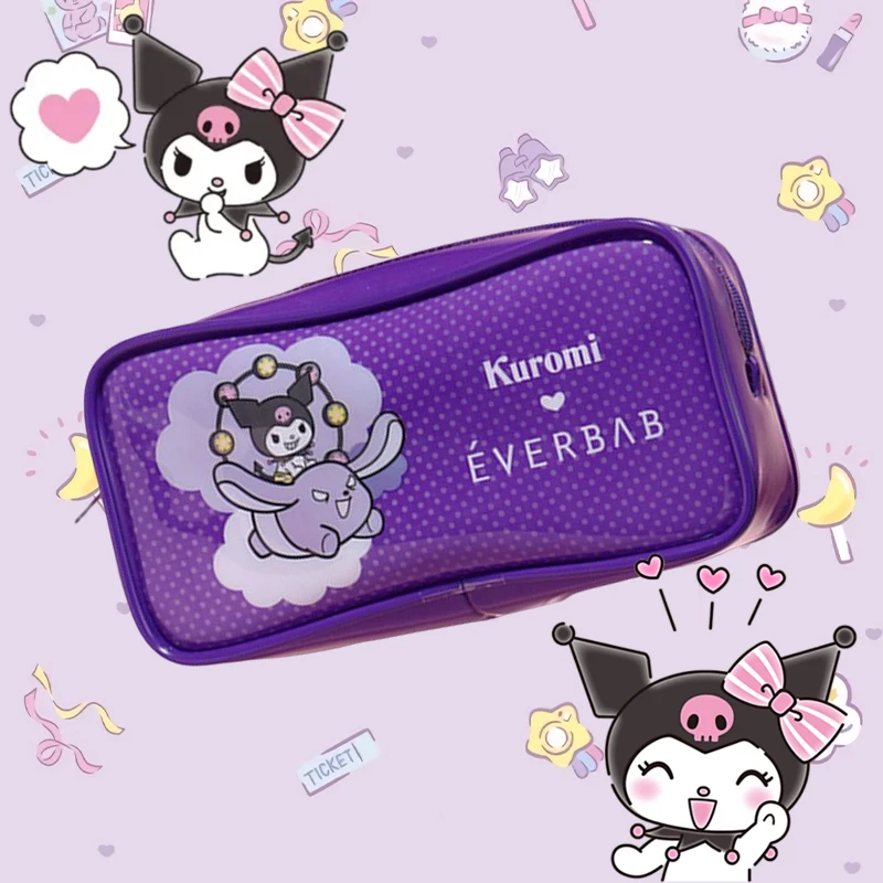 Kawaii Kuromi Pencil Case Sanrio Anime Cartoon Cute Student Cartoon Stationery Storage Bag Pen Pouch Toy Girls Christmas Gifts
Kawaii Kuromi Pencil Case Sanrio Anime Cartoon Cute Student Cartoon Stationery Storage Bag Pen Pouch Toy Girls Christmas Gifts