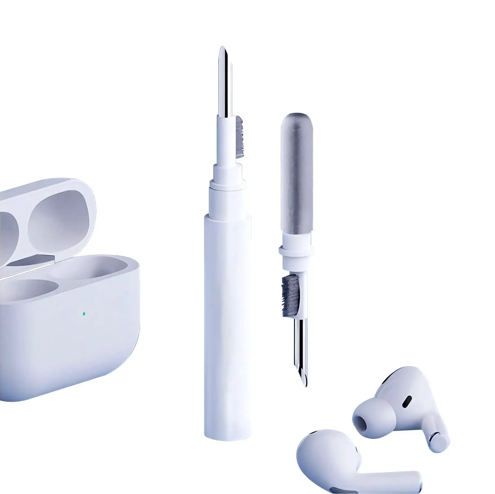 Keyboard Cleaner Kit for Airpods Earbuds Cleaning Brush for Earphone Cleaning Pen Tool
Keyboard Cleaner Kit for Airpods Earbuds Cleaning Brush for Earphone Cleaning Pen Tool