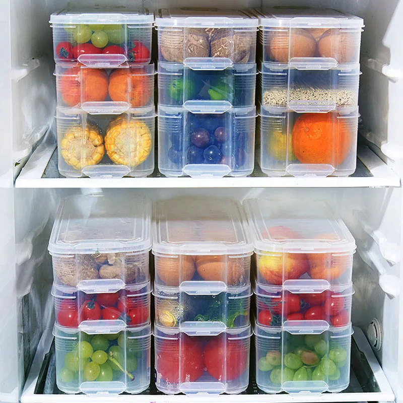 Food Fresh Storage Box Kitchen Fridge Space Tidy Organizer with Lid Transparent Fruit and Vegetable Fresh-keeping Container
Food Fresh Storage Box Kitchen Fridge Space Tidy Organizer with Lid Transparent Fruit and Vegetable Fresh-keeping Container
