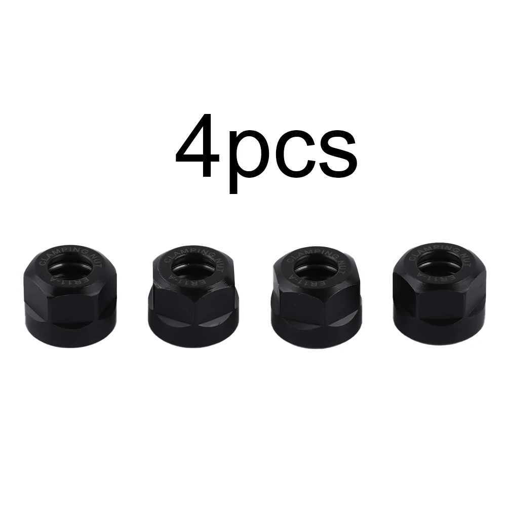4pcs Clamping Nut ER11A Collet ER Collet Milling High Hardness High Strength Holder Lathe Lathes Turning Tools
4pcs Clamping Nut ER11A Collet ER Collet Milling High Hardness High Strength Holder Lathe Lathes Turning Tools