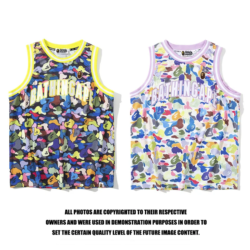 Сетчатый сшитый Мужской и Женский Мужской баскетбольный костюм Bape
Сетчатый сшитый Мужской и Женский Мужской баскетбольный костюм Bape