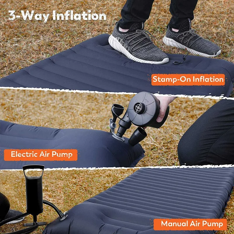 Inflatable Sleeping Pad For Camping,Extra Thickness 3.9 Inch Self Inflating Sleeping Pad With Pillow, Lightweight
Inflatable Sleeping Pad For Camping,Extra Thickness 3.9 Inch Self Inflating Sleeping Pad With Pillow, Lightweight