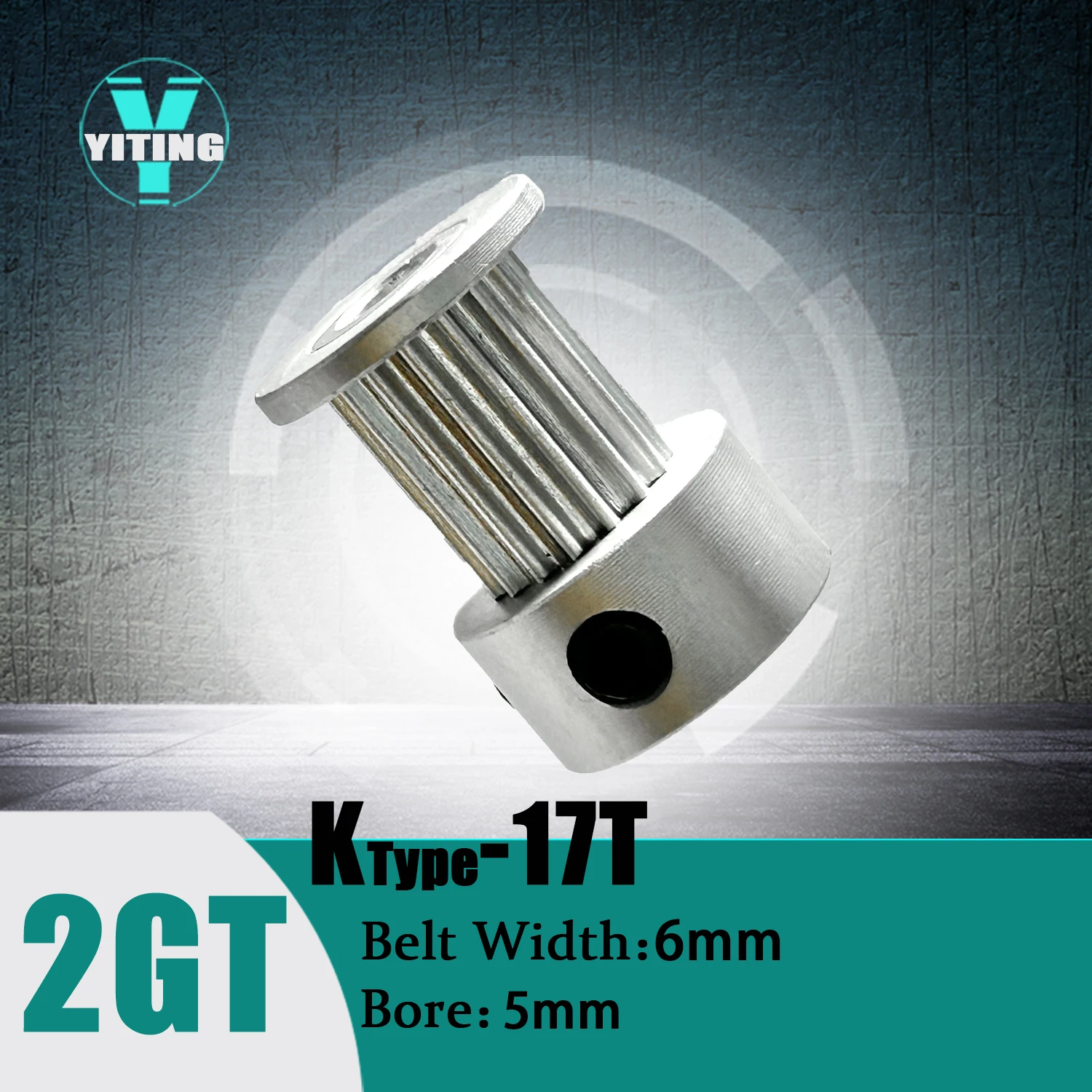 2GT 17 Teeth Timing Belt Width 6mm 2GT Timing Pulley Bore 5mm For 3D Printer CNC Parts
2GT 17 Teeth Timing Belt Width 6mm 2GT Timing Pulley Bore 5mm For 3D Printer CNC Parts