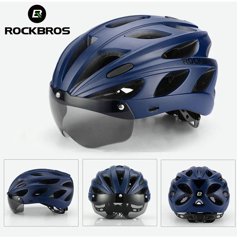 ROCKBROS Bike Helmet Ultralight Integrally-molded Breathable Cycling Helmet Men Women Goggles Lens Aero MTB Road Bike Helmet
ROCKBROS Bike Helmet Ultralight Integrally-molded Breathable Cycling Helmet Men Women Goggles Lens Aero MTB Road Bike Helmet