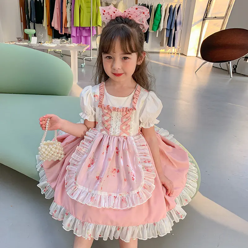 Cekcya Spanish Boutique Baby Dress Children Spain Dresses for Kids Girls Lolita Ball Gowns Baby Birthday Eid Party Frocks
Cekcya Spanish Boutique Baby Dress Children Spain Dresses for Kids Girls Lolita Ball Gowns Baby Birthday Eid Party Frocks