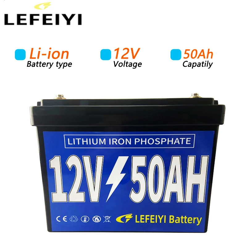 12V 50Ah Lithium-ion Rechargeable Battery Pack for Children's Toy Car, Solar Street Lights Andother Small Equipment Power Supply
12V 50Ah Lithium-ion Rechargeable Battery Pack for Children's Toy Car, Solar Street Lights Andother Small Equipment Power Supply