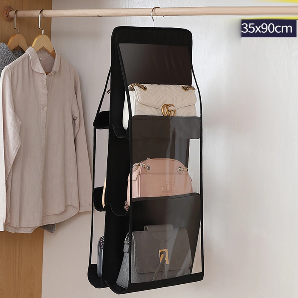 Durable Storage Bags Hanging Type 35x35x90cm 6 Pockets For Wardrobe Closet Household Supplies Non-Woven Fabric
Durable Storage Bags Hanging Type 35x35x90cm 6 Pockets For Wardrobe Closet Household Supplies Non-Woven Fabric