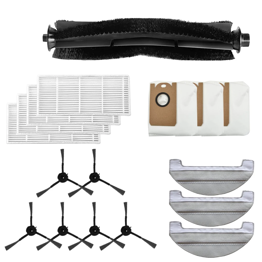 Main Side Brush Filter Dust Bags Mop Cloths Kit For Ultenic T10 Vacuum Cleaner Household Vacuum Cleaner Replacement Spare Parts
Main Side Brush Filter Dust Bags Mop Cloths Kit For Ultenic T10 Vacuum Cleaner Household Vacuum Cleaner Replacement Spare Parts