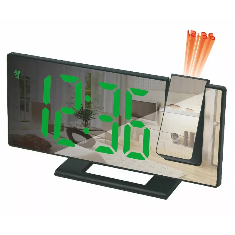 LED Digital Smart Alarm Clock Watch Table Electronic Desktop Clocks USB Wake Up Clock with 180° Time Projector Snooze
LED Digital Smart Alarm Clock Watch Table Electronic Desktop Clocks USB Wake Up Clock with 180° Time Projector Snooze