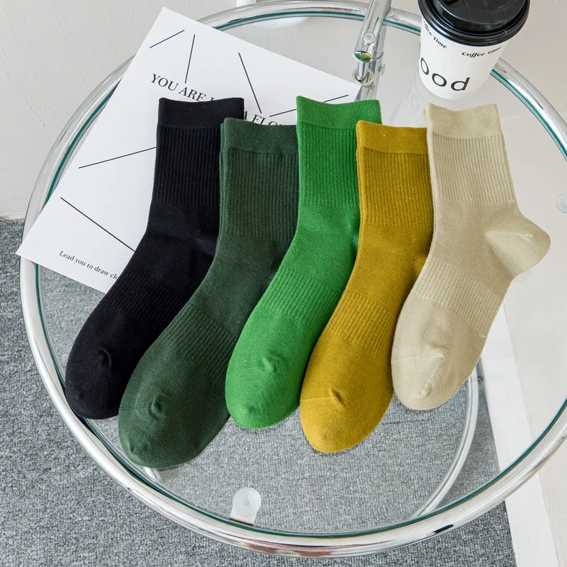 New 2023 Women Socks Casual Fashion Cotton Breathable Harajuku Streetwear Crew Socks Korean Style Solid Color Vintage Long Socks
New 2023 Women Socks Casual Fashion Cotton Breathable Harajuku Streetwear Crew Socks Korean Style Solid Color Vintage Long Socks