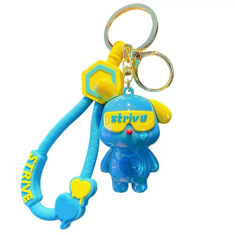 Cute Strive Eyes Cartoon Bear Keyring Delicate Animal Keychain Trend Car Bag Charm Key Chains Gift For Women Girls Couple
Cute Strive Eyes Cartoon Bear Keyring Delicate Animal Keychain Trend Car Bag Charm Key Chains Gift For Women Girls Couple