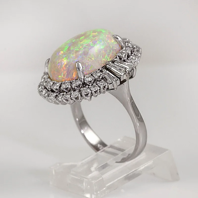 Bohemian Opal Stone Rings Sets For Women Antique Style Joint Knuckle Ring Female Fashion Opal Jewelry 
Bohemian Opal Stone Rings Sets For Women Antique Style Joint Knuckle Ring Female Fashion Opal Jewelry