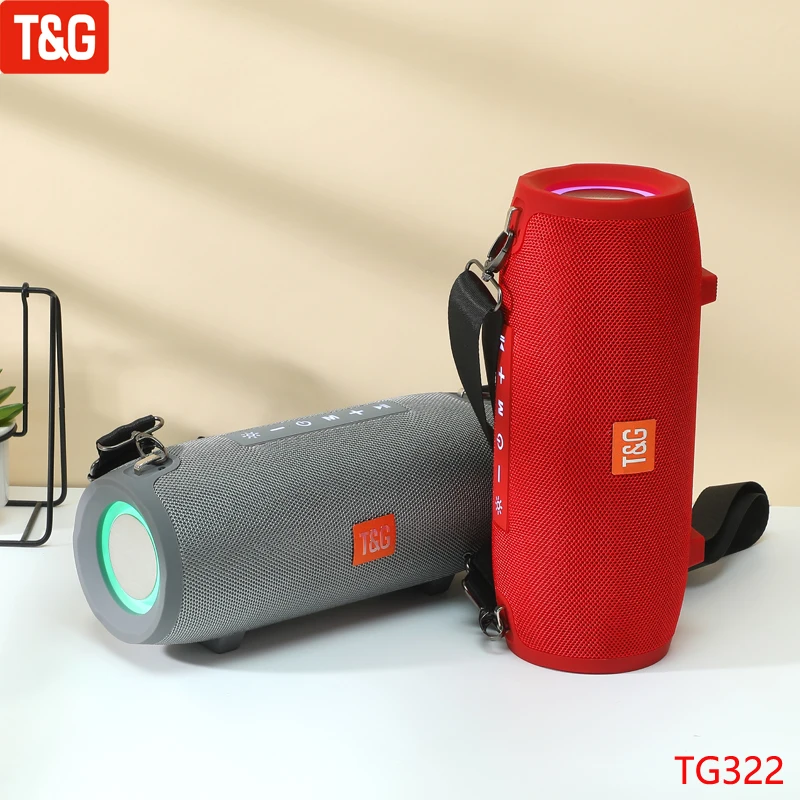 Беспроводной Bluetooth-динамик T & G TG322 высокой мощности Светодиодный светильник кой, портативный сабвуфер, уличный водонепроницаемый стерео-динамик boombox
Беспроводной Bluetooth-динамик T & G TG322 высокой мощности Светодиодный светильник кой, портативный сабвуфер, уличный водонепроницаемый стерео-динамик boombox