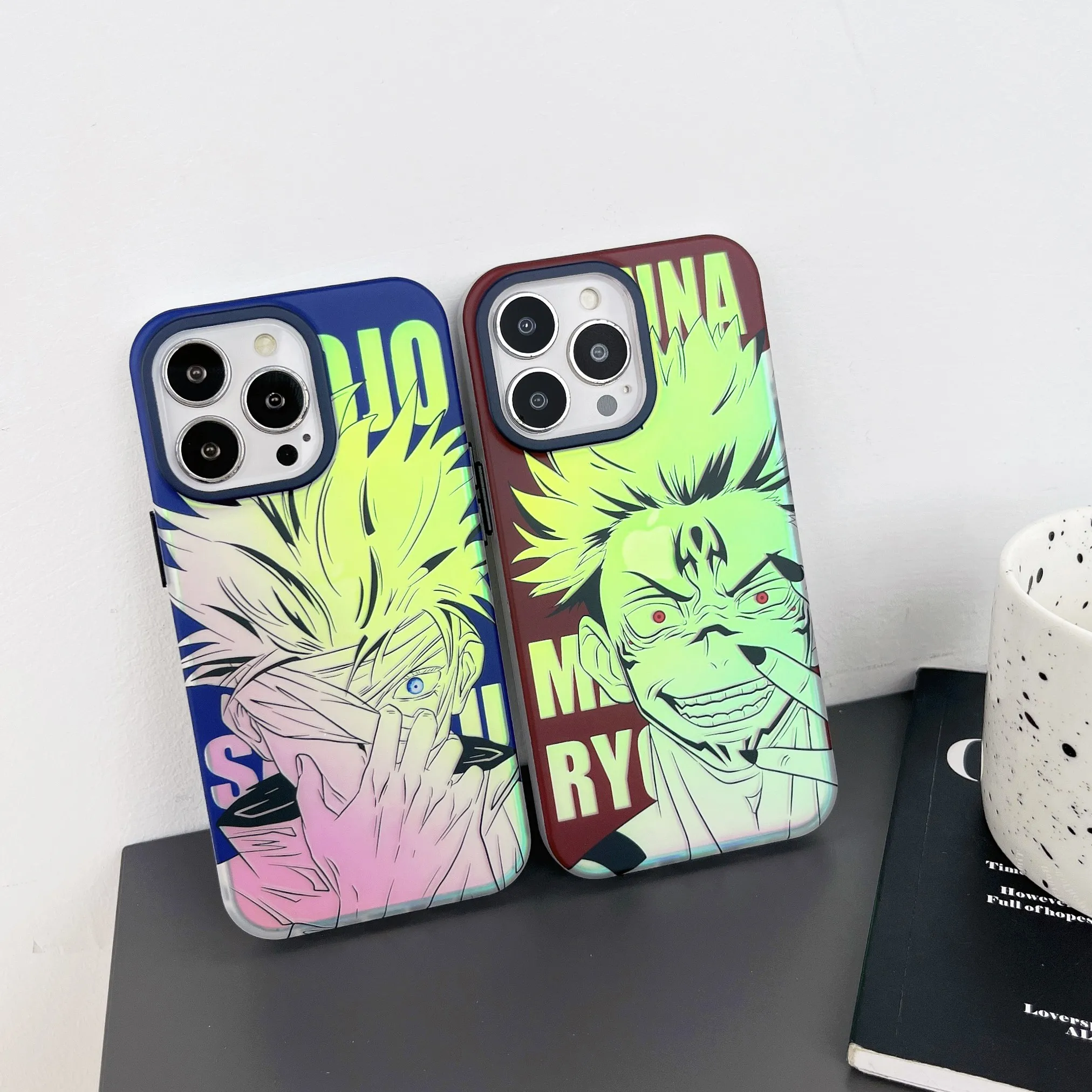 Anime Fashion Jujutsu Kaisen Double-sided Lamination Phone Case for IPhone14 13 12 11 Pro Max 14 Pro Couple Anti-drop Back Cover
Anime Fashion Jujutsu Kaisen Double-sided Lamination Phone Case for IPhone14 13 12 11 Pro Max 14 Pro Couple Anti-drop Back Cover
