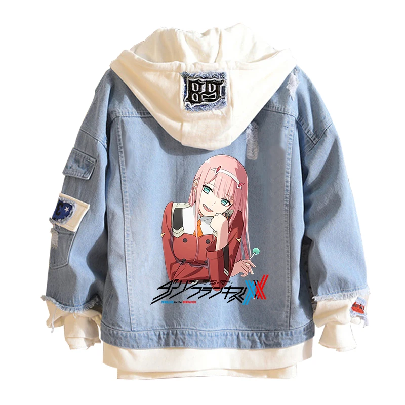 Джинсовая куртка для косплея аниме дорогой в Фране Zero Two костюм 02 пальто унисекс повседневные куртки с капюшоном весенние и осенние Топы
Джинсовая куртка для косплея аниме дорогой в Фране Zero Two костюм 02 пальто унисекс повседневные куртки с капюшоном весенние и осенние Топы