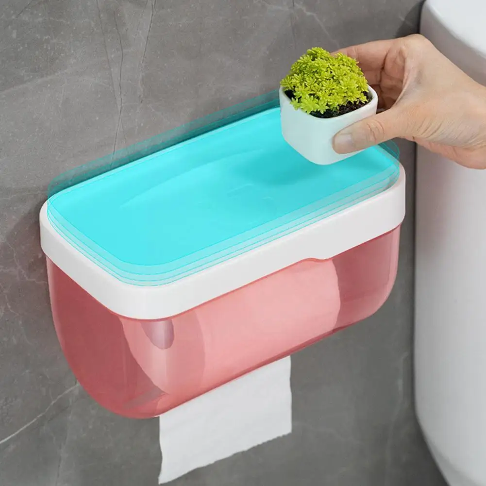 Toilet Paper Holder Box Punch-free Waterproof Storage Rack Bathroom Storage Toilet Towel Box Storage Paper Paper Kitchen A5G0
Toilet Paper Holder Box Punch-free Waterproof Storage Rack Bathroom Storage Toilet Towel Box Storage Paper Paper Kitchen A5G0