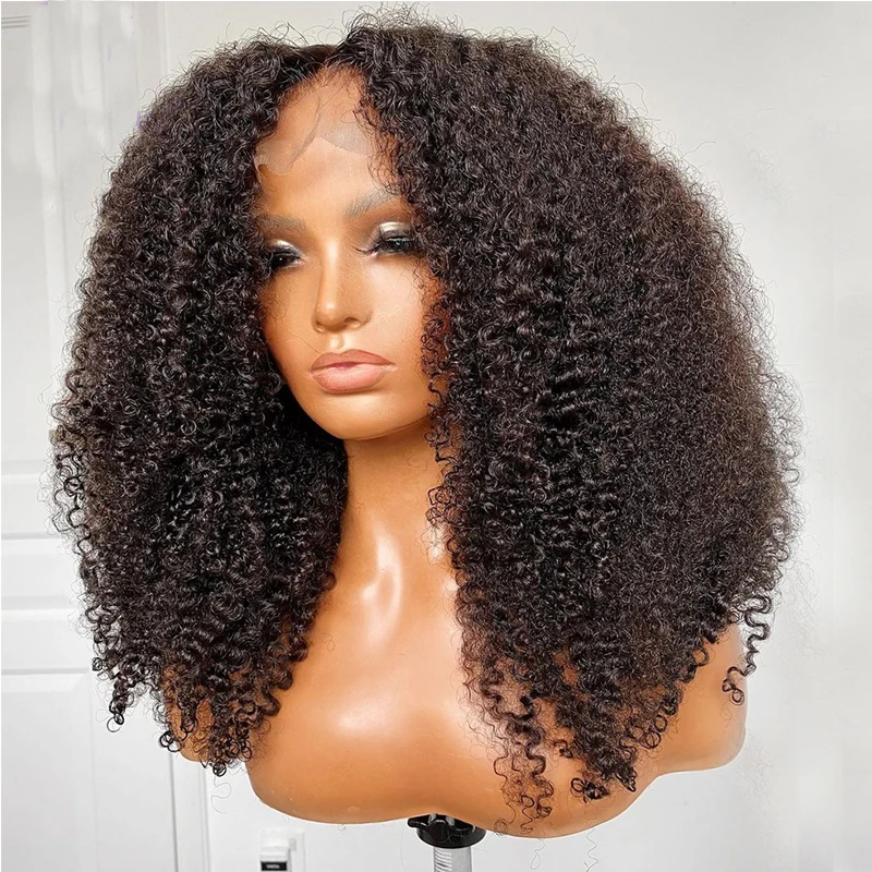 180%Density 26Inch Long Kinky Curly Synthetic Lace Front Wig For Women With Baby Hair Heat Resistant Fiber Hair Daily Wear Wig
180%Density 26Inch Long Kinky Curly Synthetic Lace Front Wig For Women With Baby Hair Heat Resistant Fiber Hair Daily Wear Wig