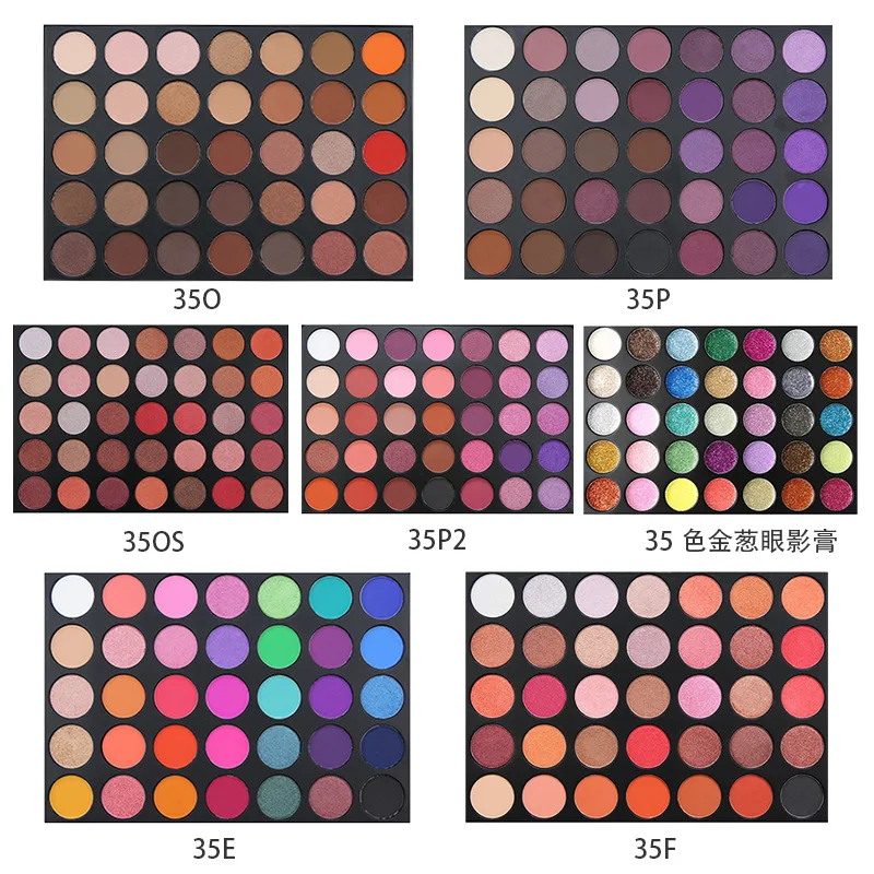 35 Color Glitter Shimmer Eyeshadow Makeup Palette Pigment Stage Make Up Eye Shadow Palette Glitter Highlighter Eyeshadow
35 Color Glitter Shimmer Eyeshadow Makeup Palette Pigment Stage Make Up Eye Shadow Palette Glitter Highlighter Eyeshadow