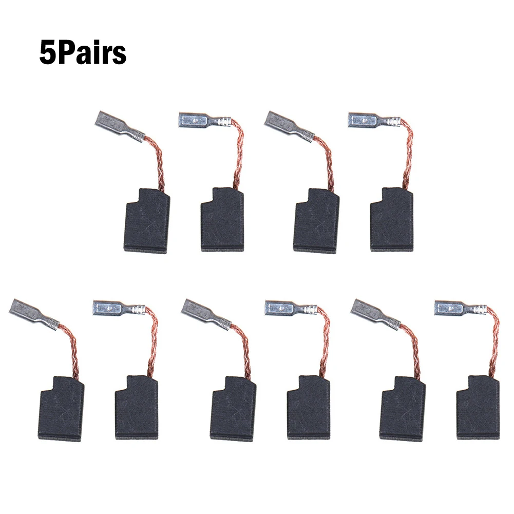 10PCS Carbon Brushes 6*10*13mm For Angle Grinders D28111 D28113 D28116 D28117 D28130 D28132 D28133 Power Tool Parts
10PCS Carbon Brushes 6*10*13mm For Angle Grinders D28111 D28113 D28116 D28117 D28130 D28132 D28133 Power Tool Parts