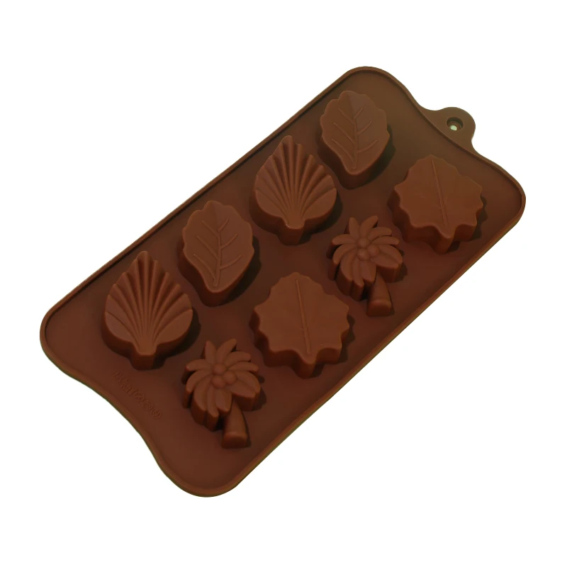 Popular Chocolate Molds Food Grade 3D Silicone Leaf Round Mould DIY Love Candy Cake Mold Decoration Baking Kitchen Accessories 
Popular Chocolate Molds Food Grade 3D Silicone Leaf Round Mould DIY Love Candy Cake Mold Decoration Baking Kitchen Accessories