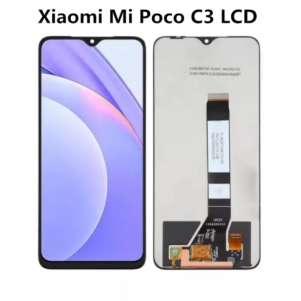 Original 6.53 inch For Xiaomi Pocophone Poco C3 M2006C3MI LCD Display Touch Screen Digitizer Assembly Replacement With Frame
Original 6.53 inch For Xiaomi Pocophone Poco C3 M2006C3MI LCD Display Touch Screen Digitizer Assembly Replacement With Frame