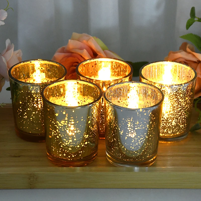 Golden Silver Rose Gold Glass Candle Aroma Cup Candlelight Dinner Home Dining Table Bathroom Party Decorations Desktop Ornaments
Golden Silver Rose Gold Glass Candle Aroma Cup Candlelight Dinner Home Dining Table Bathroom Party Decorations Desktop Ornaments