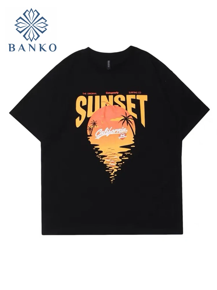 2022 New Women T-shirt Summer Fashion Sunset Letter Printed Short-sleeved Tops Loose Harajuku Hip Hop All-Match O-neck Clothes
2022 New Women T-shirt Summer Fashion Sunset Letter Printed Short-sleeved Tops Loose Harajuku Hip Hop All-Match O-neck Clothes
