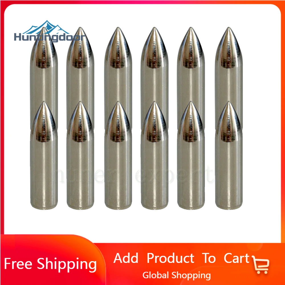 10pcs Bow Hunting Practice Arrow Tip 9mm Diameter Inserting For Wooden Arrow Or Bamboo Arrow
10pcs Bow Hunting Practice Arrow Tip 9mm Diameter Inserting For Wooden Arrow Or Bamboo Arrow