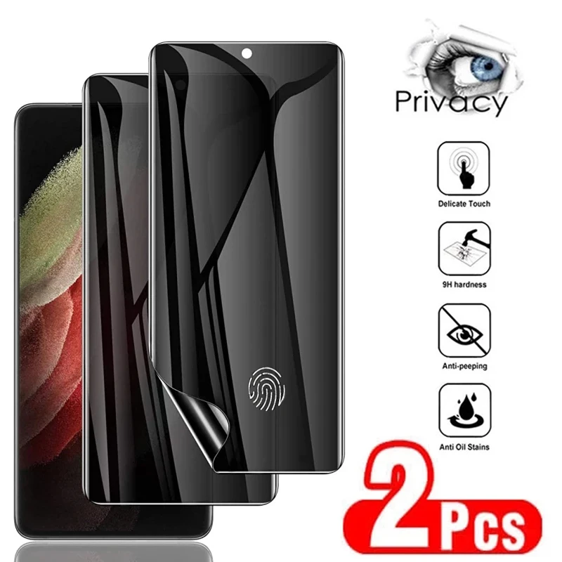 

Anti Spy Hydrogel Film for Samsung Galaxy S21 S20 S22 Note20 Ultra Note 10 9 8 S10 S9 S8 Plus FE S10E Privacy Screen Protectors