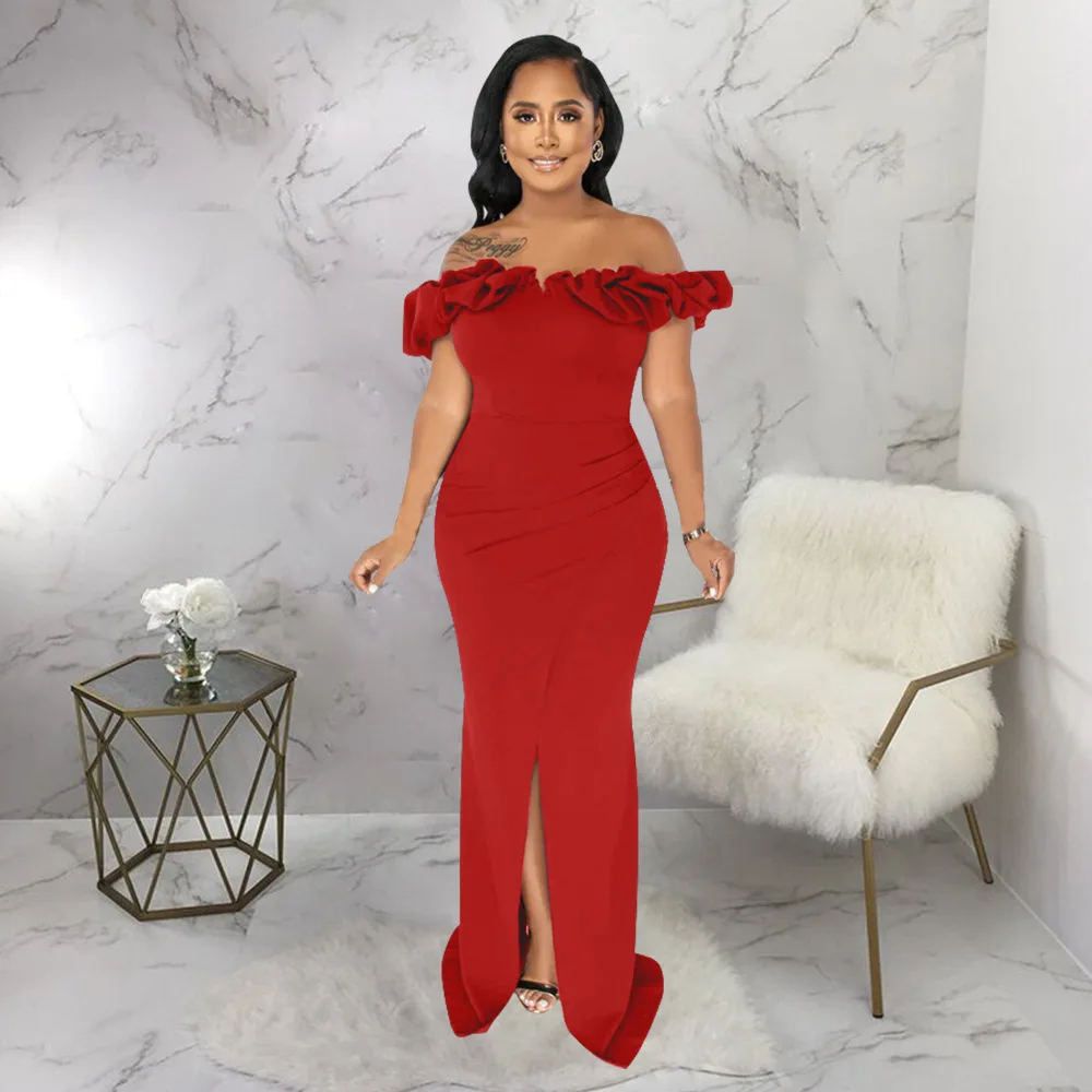 Вечернее платье, женское элегантное сексуальное однотонное женское платье на одно плечо, Повседневное платье для работы Вечерние вечернее ...
Вечернее платье, женское элегантное сексуальное однотонное женское платье на одно плечо, Повседневное платье для работы Вечерние вечернее ...