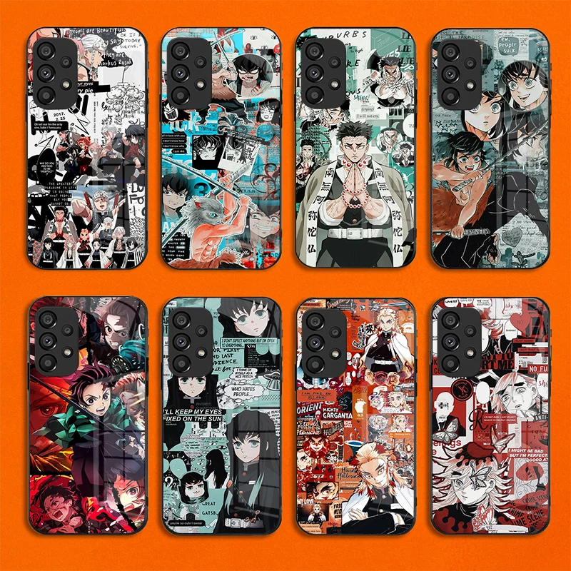 Ghost Killing Blade for Samsung Galaxy S23 21 22 20 10 9 8 A50 51 12 32 71 53 Plus Ultra Note Tempered Glass Mobile Phone Case
Ghost Killing Blade for Samsung Galaxy S23 21 22 20 10 9 8 A50 51 12 32 71 53 Plus Ultra Note Tempered Glass Mobile Phone Case