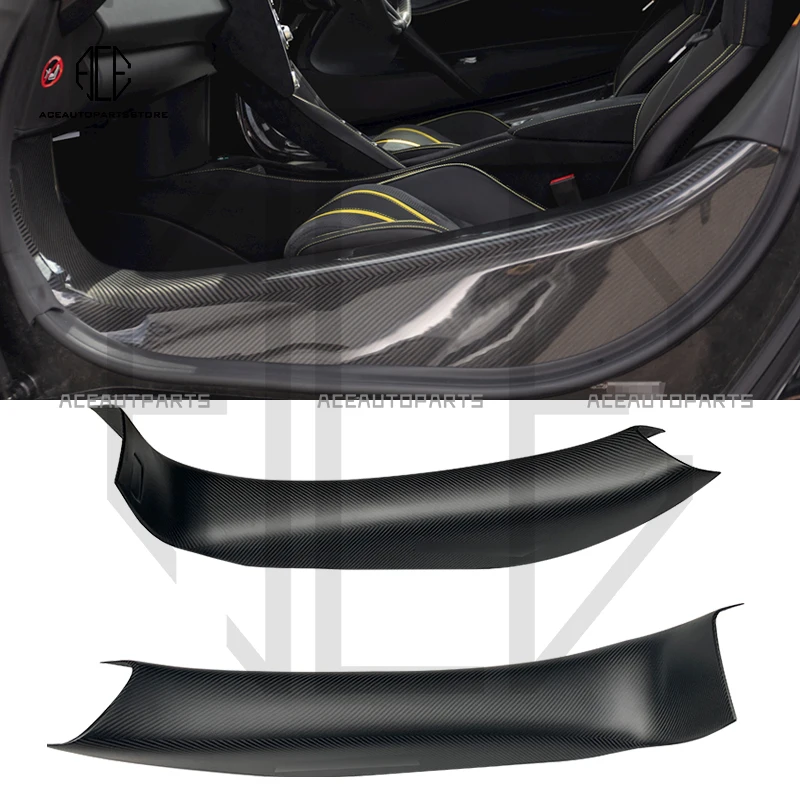 OEM-стиль углеродное волокно педаль педали защита для Mclaren 720S высококачественная