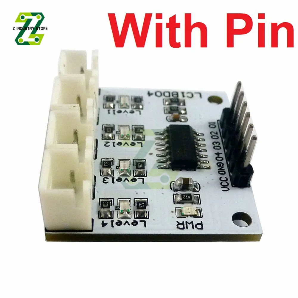 DC 5V 4 Digital Water Level Indicator Board Liquid Sensor Controller Module for Fish Tank Water
DC 5V 4 Digital Water Level Indicator Board Liquid Sensor Controller Module for Fish Tank Water