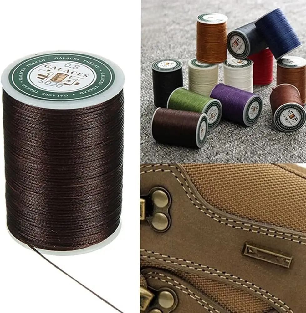 0.8mm 90m Waxed Thread Repair Cord String Sewing Leather Hand Wax Stitching DIY Thread for Case Arts Crafts Handicraft Tools
0.8mm 90m Waxed Thread Repair Cord String Sewing Leather Hand Wax Stitching DIY Thread for Case Arts Crafts Handicraft Tools