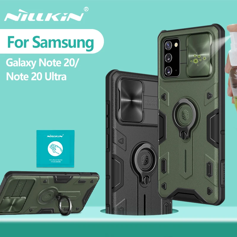 For Samsung Galaxy Note 20 Ultra Case 6.9 phone stand holder NILLKIN Camera Protect Back Cover for Samsung Note 20 case 6.7''
For Samsung Galaxy Note 20 Ultra Case 6.9 phone stand holder NILLKIN Camera Protect Back Cover for Samsung Note 20 case 6.7''