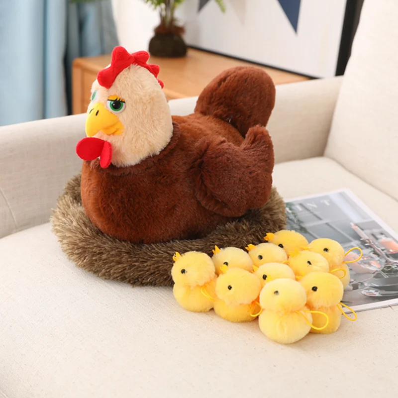 Creative Mother-Child Swan Chick Family Plush Toy Simulation Stuffed Animals Swan Chicken Soft Kids Toys for Girls Birthday Gift
Creative Mother-Child Swan Chick Family Plush Toy Simulation Stuffed Animals Swan Chicken Soft Kids Toys for Girls Birthday Gift