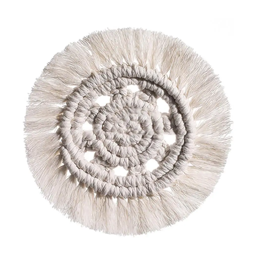 Oval-shaped Retro Cup Mat Bohemia Tablecloth Table Mat Pure Handmade Cotton Braid Cup Pad Non-slip Insulation Mats For Kitchen
Oval-shaped Retro Cup Mat Bohemia Tablecloth Table Mat Pure Handmade Cotton Braid Cup Pad Non-slip Insulation Mats For Kitchen