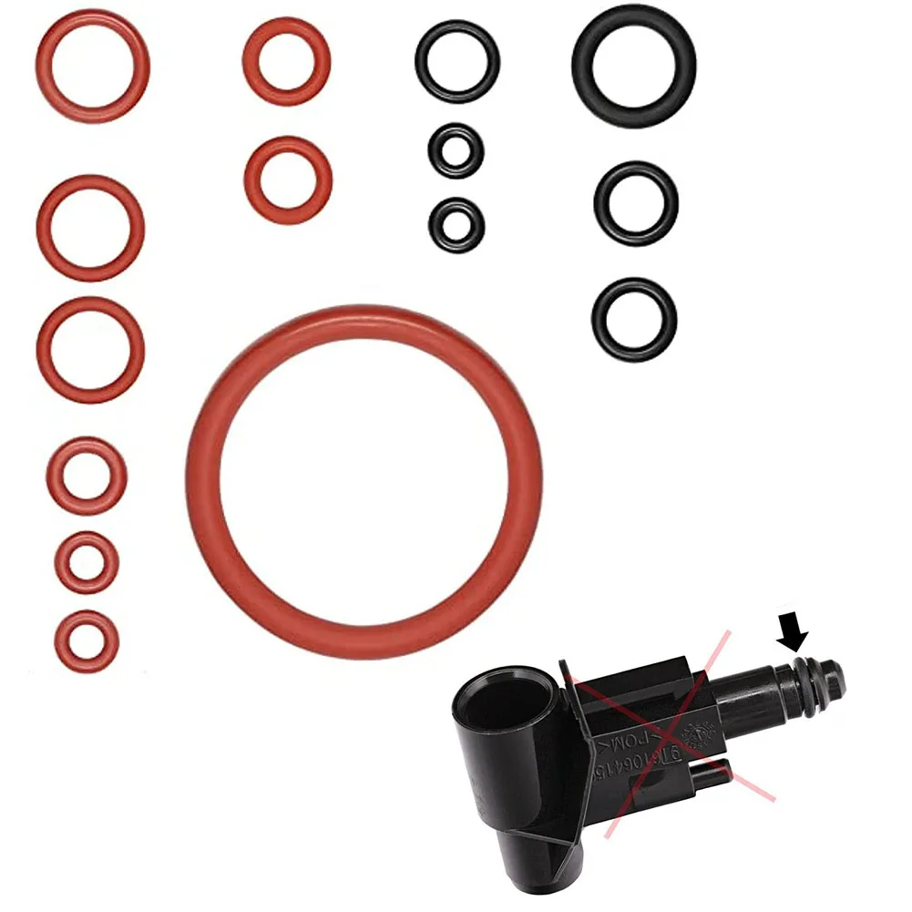 15pcs O-Ring Seal Kit Gasket For Saeco/Gaggia Brewing Group Spout Connector Coffee Machine Accessories
15pcs O-Ring Seal Kit Gasket For Saeco/Gaggia Brewing Group Spout Connector Coffee Machine Accessories