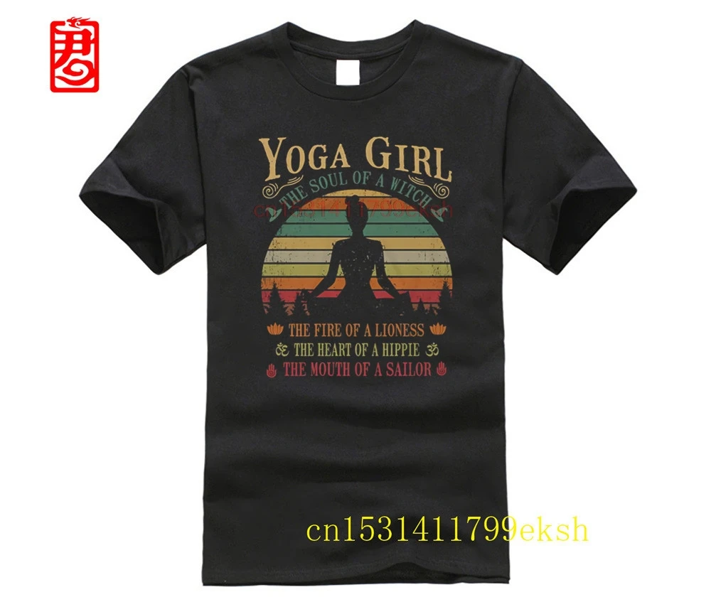 2023 брендовая мужская футболка Yoga Girl The Soul Of A Witch The Fire Of A Lioness The Heart Of A Hippie
2023 брендовая мужская футболка Yoga Girl The Soul Of A Witch The Fire Of A Lioness The Heart Of A Hippie
