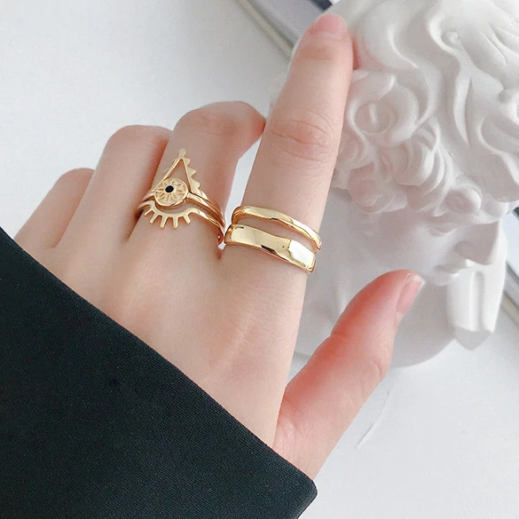 Simple Elegant Smooth Hollow Geometric Oval Round Gold Silver Color Adjust Size Finger Ring For Women Men Fashion Jewelry Party
Simple Elegant Smooth Hollow Geometric Oval Round Gold Silver Color Adjust Size Finger Ring For Women Men Fashion Jewelry Party