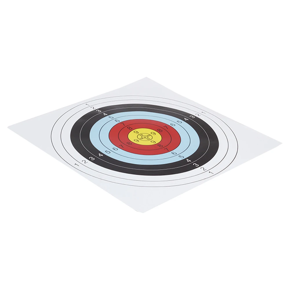 Brand New Coated Paper Archery Practice Ten Ring Diameter 5.5cm Thick Useful 35g Full-color Printing Lightweight
Brand New Coated Paper Archery Practice Ten Ring Diameter 5.5cm Thick Useful 35g Full-color Printing Lightweight