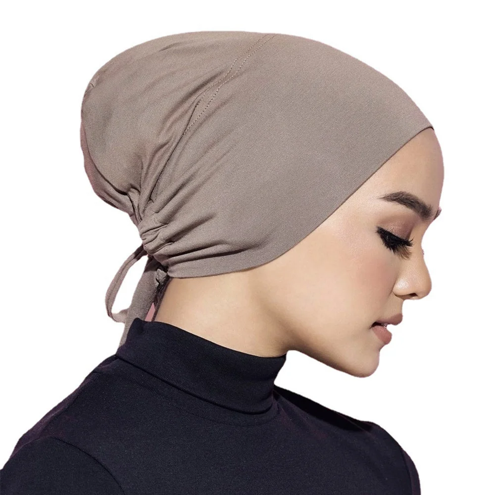 Womens Muslim Stretch Turban Cap Inner Hijab Islamic Underscarf Bonnet Modal Cotton Hat Female Headband Tube Cap Turbante Mujer
Womens Muslim Stretch Turban Cap Inner Hijab Islamic Underscarf Bonnet Modal Cotton Hat Female Headband Tube Cap Turbante Mujer
