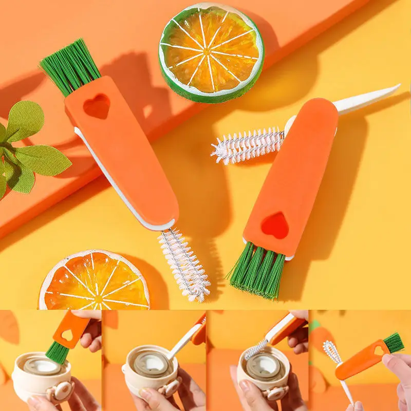 Three-In-One Cup Lid Brush Household Kitchen Multifunctional Groove Gap Folding Mini All-round Creative Foldable Cleaning Tools
Three-In-One Cup Lid Brush Household Kitchen Multifunctional Groove Gap Folding Mini All-round Creative Foldable Cleaning Tools